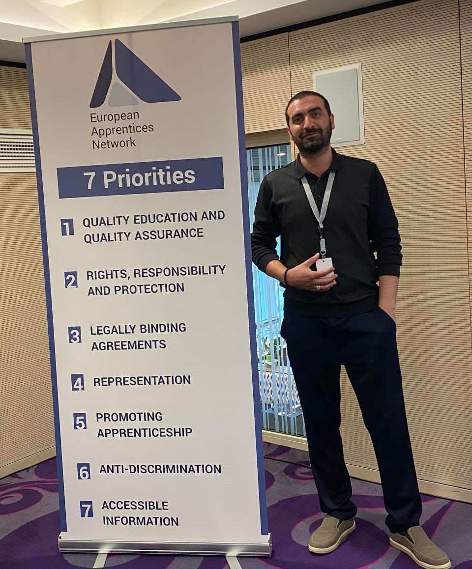  ა(ა)იპ  სარკინიგზო ტრანსპორტის კოლეჯის პროფესიული სტუდენტი EAN-ის წევრია!